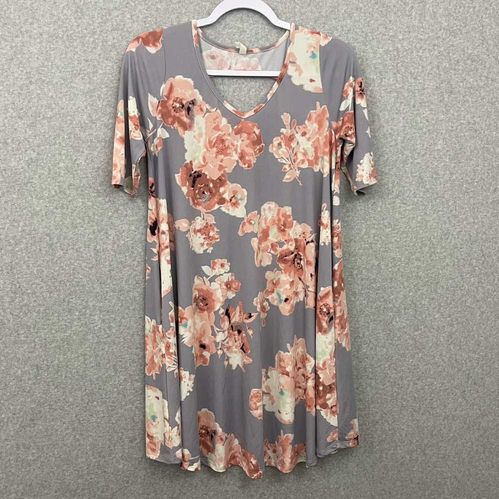 PINKBLUSH Midi 3/4 sleeve maternity dress